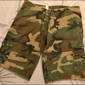 Rothco Repurposed BDU Shorts M Camouflage Green